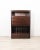 Sideboard in rosewood, central folding drawer acting as a desk with key, design Angelo Mangiarotti for Molteni, 1960s. I...