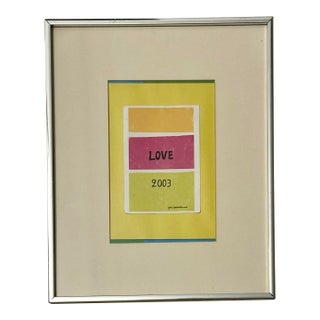 Love 2003, Reproduction Print After Yves Saint Laurent For Sale