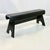 Black Vintage Americana Farmhouse Boho Chic Rustic Amish Style Bench For Sale - Image 8 of 11