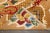 Tan Dragon Vintage Tibetan Rug, 3' X 5'10'' For Sale - Image 8 of 9