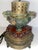 1930s Chinese Carved Jadite Lamp With Shade For Sale - Image 4 of 8