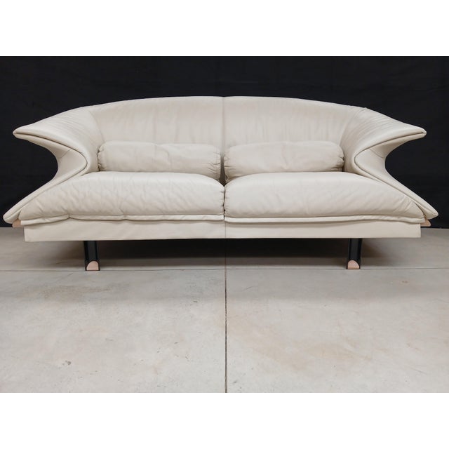 Saporiti Italia Vintage Prima Sofa by Mauro Lipparini for Saporiti Italia, 1990s For Sale - Image 4 of 17