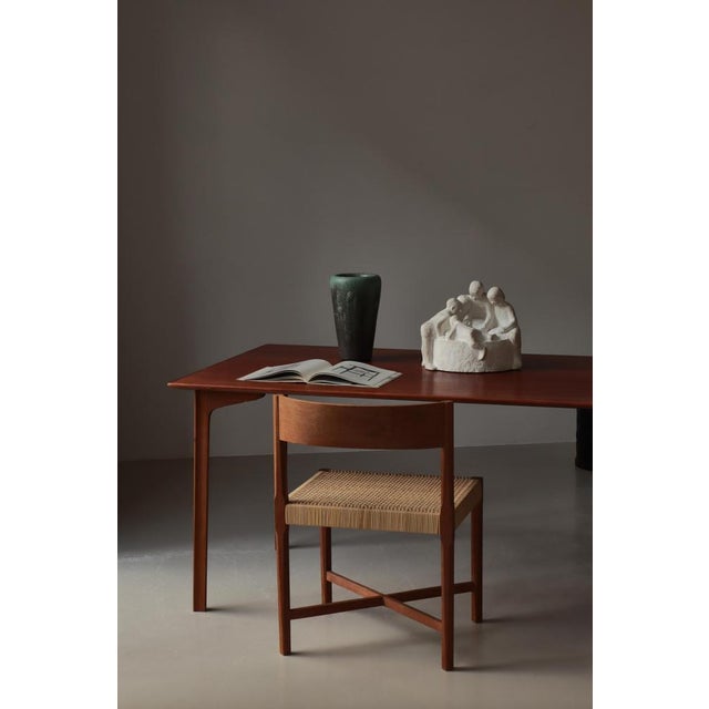 This striking stoneware vase is an exceptional example of Arne Bang’s early studio work from the 1930s—an era in which he...