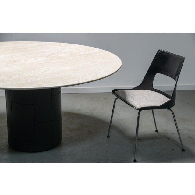 Tobio dining table by Afra and Tobia Scarpa, made by B&b Italia this particular example was purchased as a wedding present...