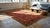 1860s Red Floral English Axminster Rug 3' X 6'10" Handknotted Wool Carpet For Sale In New York - Image 6 of 8