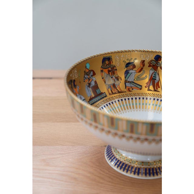 Porcelain Pots with Egyptian Motif from Kaiser Theben, 1920s, Set of 2 For Sale - Image 11 of 18