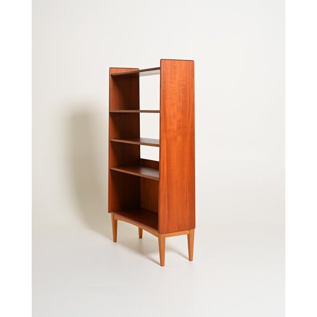 Vintage Teak Bookcase from Bränntorps, 1950s For Sale - Image 3 of 8