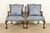 English Kittinger Chippendale Carved Mahogany Open Arm Library Chairs | Pair For Sale - Image 3 of 18