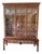 Breakfront Display Cabinet/ Bookcase- Signature Piece by Baker Furniture, Stately Home Collection Vintage For Sale