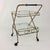 1960s Gilt Metal Bar Cart, Italy, 1960s For Sale - Image 5 of 15