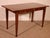 Wood Small Cherry Wood Farm Table For Sale - Image 7 of 12