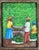 A vibrant original oil on canvas by Haitian artist Samuel Saint Louis, depicting a bustling open-air market where figures...