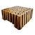 Wood Square Lodge Coffee Table For Sale - Image 7 of 9