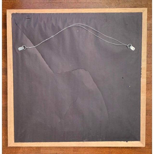 Ecru Mid 20th Century "Black Swan" Expressionist Figurative Watercolor Painting of a Ballerina, Framed For Sale - Image 8 of 9