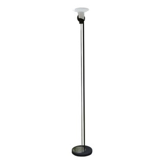 Italian Opaline Glass Floor Lamp by Venini for Veluce, 1980s For Sale