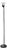 Italian Opaline Glass Floor Lamp by Venini for Veluce, 1980s For Sale