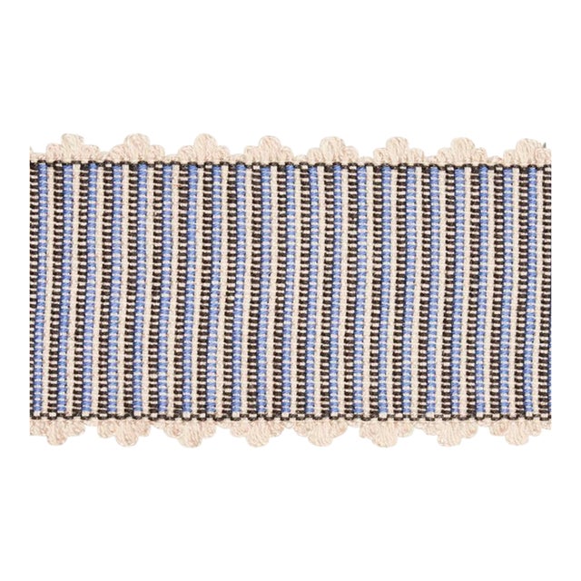 Sample - Schumacher X Neisha Crosland Obi Tape in Bluebell For Sale