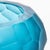 Hand-Blown Modern Murano Bowl in Aquamarine Large For Sale - Image 4 of 9