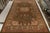 Traditional Antique Amritsar Rug in Greenish-Brown, Pink & Gold Medallion With Pictorials For Sale - Image 3 of 8