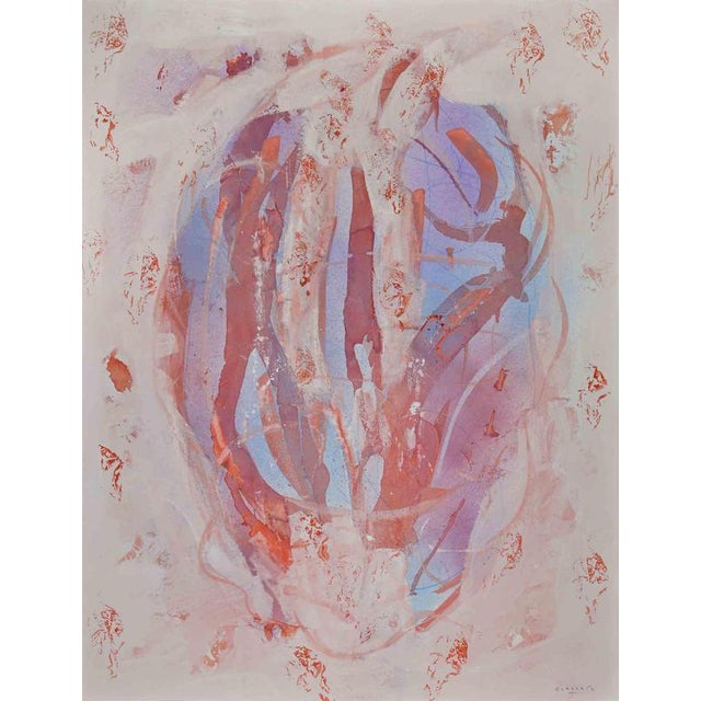 Maurizio Gracceva, Emergere, 2023, Mixed Media Drawing on Paper For Sale