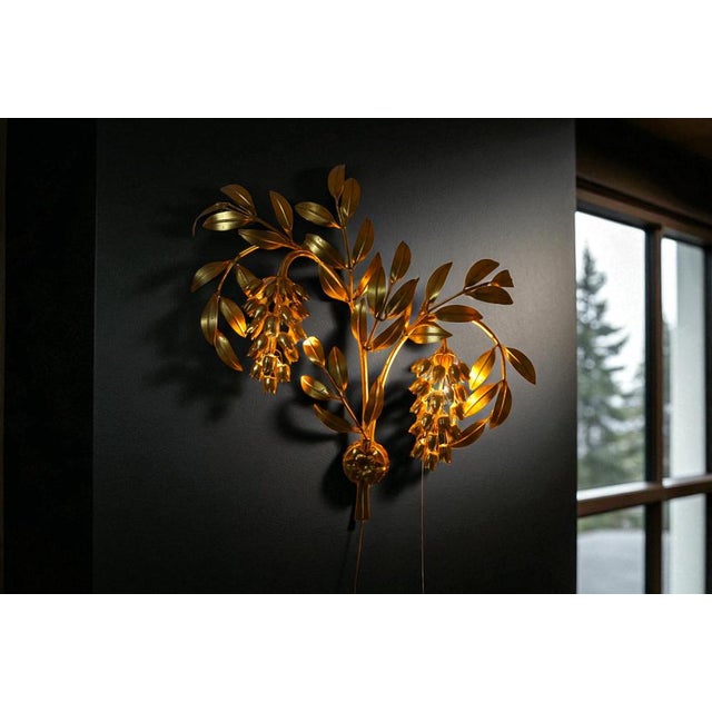 Metal Pioggia d’Oro Lamp by Hans Kögl, 1970s For Sale - Image 7 of 10