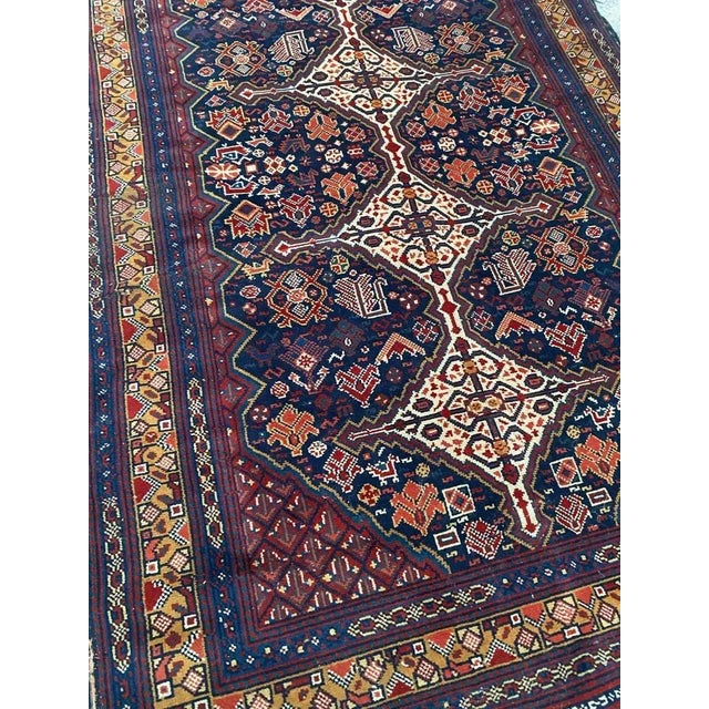 French Shiraz Style Rug For Sale - Image 9 of 17