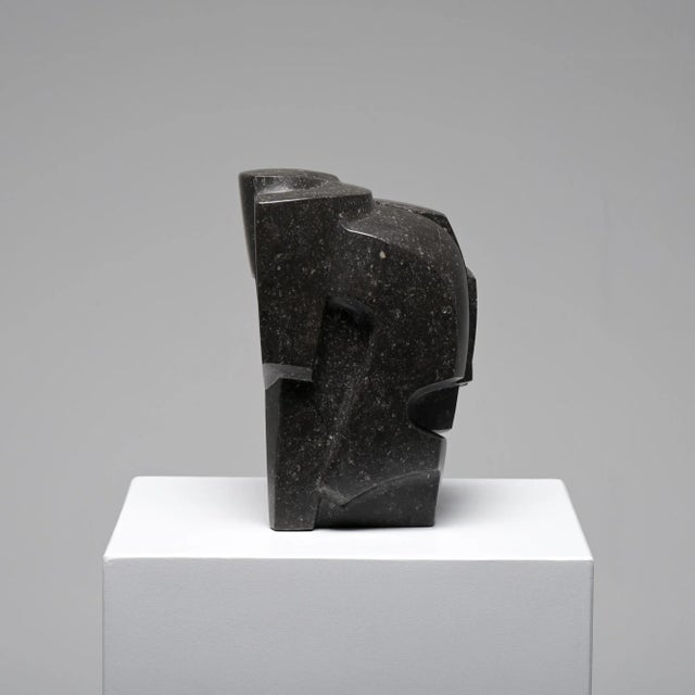 Jan Keustermans, Abstract Sculpture, Belgian Blue Stone For Sale - Image 14 of 18