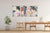 2026, Botanic Painting Triptych, Illustration Style Garden, Tropical Abundance, Acrylic Paint on Watercolor Paper For Sale - Image 10 of 11