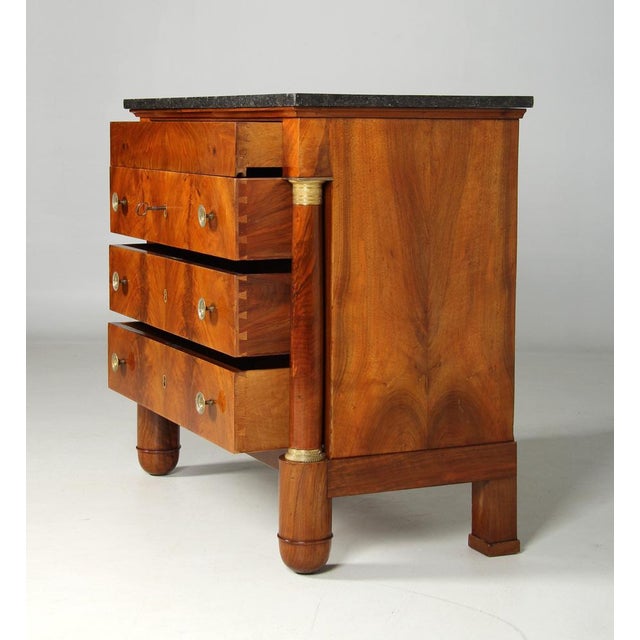 Empire Chest of Drawers, 1820s For Sale - Image 9 of 18