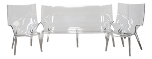 Uncle Jim and Uncle Jack Salon by Philippe Starck for Kartell, 2010s, Set of 3