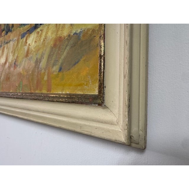 Elizabeth Jane Lloyd, Landscape, 1980s, Oil on Board For Sale - Image 3 of 10