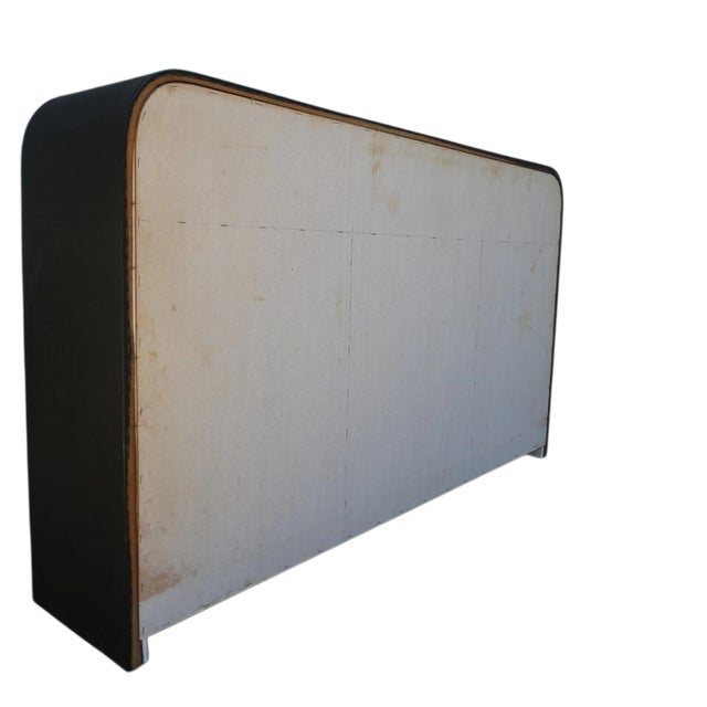 Vintage Open Bookcase in Eco-Leather, 1970s For Sale - Image 6 of 8