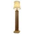 Tan Tall Art Deco Bamboo Cane Column Floor Lamp, 1920s For Sale - Image 8 of 8