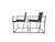 Postmodern Cube Chairs – In the Style of Radboud Van Beekum– Black Pu Leather. Priced Individually For Sale - Image 4 of 6
