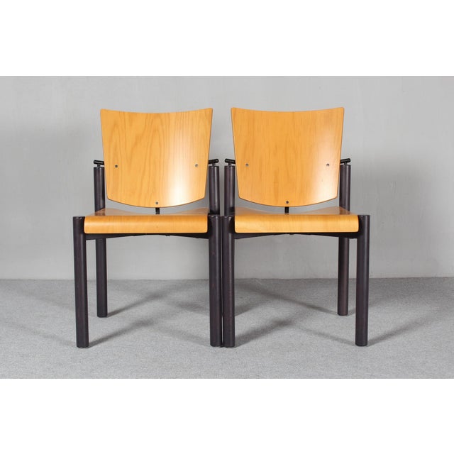 Postmodern Chairs from Kusch+Co, Germany 1980s, Set of 2 For Sale - Image 4 of 12
