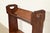 Limbert Style Antique Mission Oak Arts & Crafts Cutout Book Trough or Magazine Stand, Circa 1910 For Sale In South Bend - Image 6 of 12