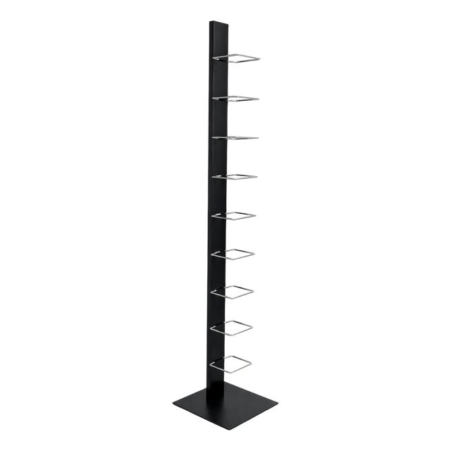 Self-Supporting Bookcase in Steel, Italy For Sale