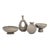 Textured Blanton Taupe Round Bowl For Sale In Chicago - Image 6 of 8
