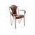 Vintage French Iron and Leather Armchair attributed to Jacques Adnet, 1960s For Sale - Image 10 of 10