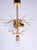 Murano Glass Petals and Brass Chandelier from Novaresi, Italy, 1970s For Sale - Image 9 of 12
