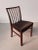 Restored Mahogany Dining Chairs with Horse Hair Upholstery, Customizable Reupholstery, 1950s, Set of 8 For Sale - Image 10 of 11