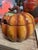 1970s Ceramic Serving Pumpkin Bowl With Matching Lid For Sale - Image 4 of 8