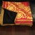 2000 - 2009 Gianni Versace Baroque Gold Red Velvet Throw Costom Made Large Size With Frindge and Velvet Lining 54 Inch For Sale - Image 5 of 12