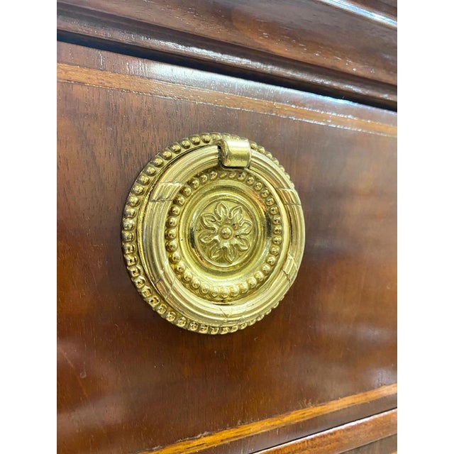 Napoleon III Mobile Mahogany & Maple Secretary For Sale - Image 10 of 18