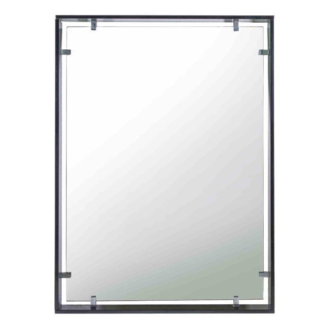 Vintage Model 2014 Wall Mirror in Glass by Max Ingrand, Italy, 1960s For Sale