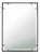 Vintage Model 2014 Wall Mirror in Glass by Max Ingrand, Italy, 1960s For Sale