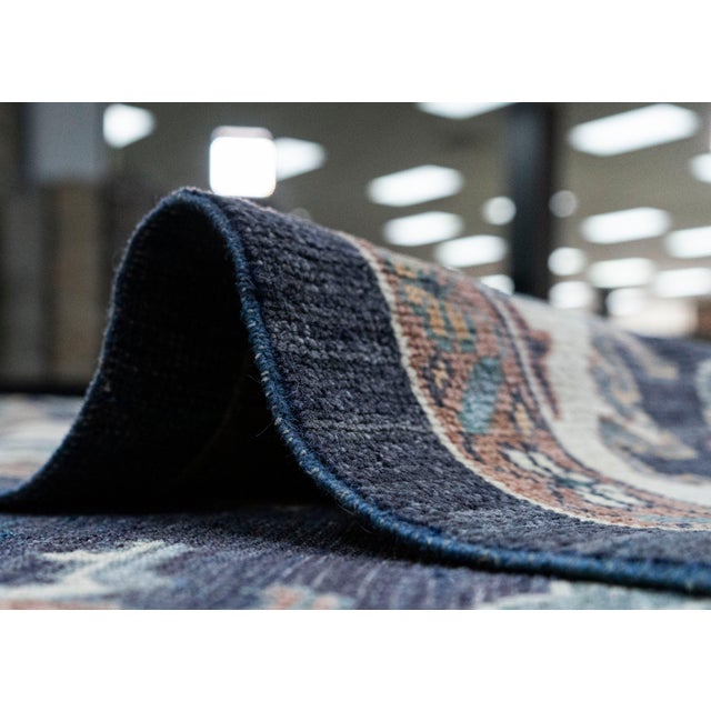 Textile Turkish Oushak Antique Look Rug 12'4" x 15'4" #20321 For Sale - Image 7 of 8