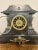 Outstanding quality large antique Victorian marble mantle clock. Having an outstanding quality marble and ornate gilded...