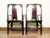 Antique Chinese Arm Chairs Pair, Circa 1800-1849 For Sale - Image 4 of 12