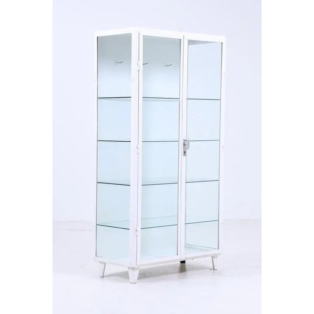 Large Vintage Medicine Cabinet, 1940s For Sale - Image 9 of 11